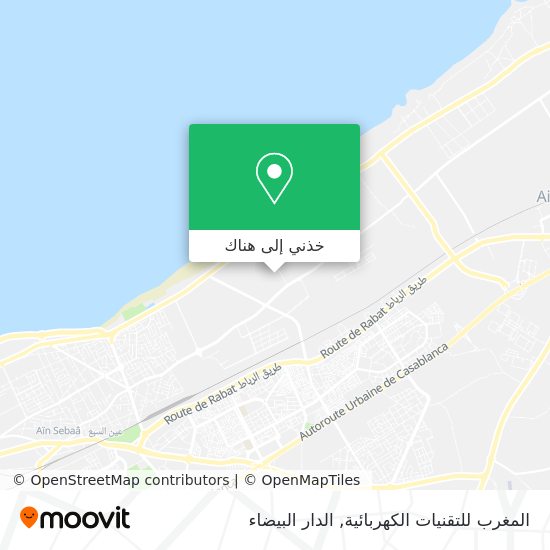 خريطة المغرب للتقنيات الكهربائية