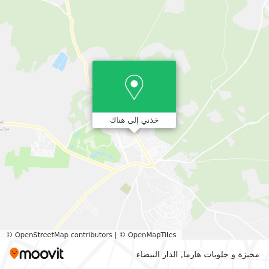 خريطة مخبزة و حلويات هارما