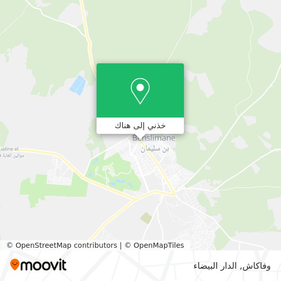 خريطة وفاكاش