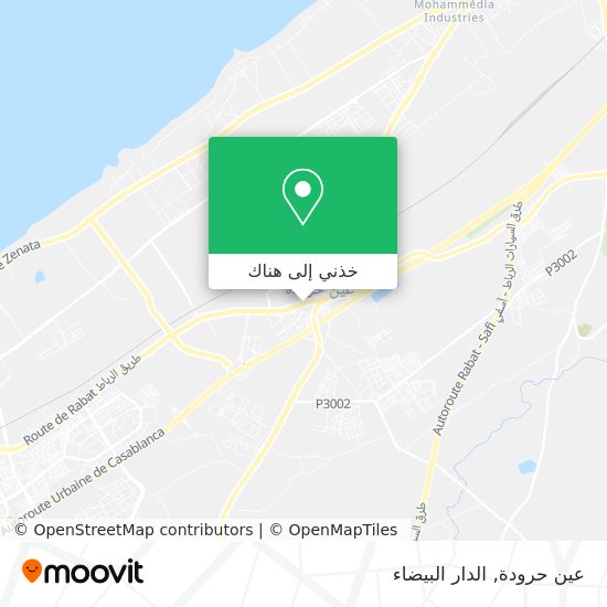 خريطة عين حرودة