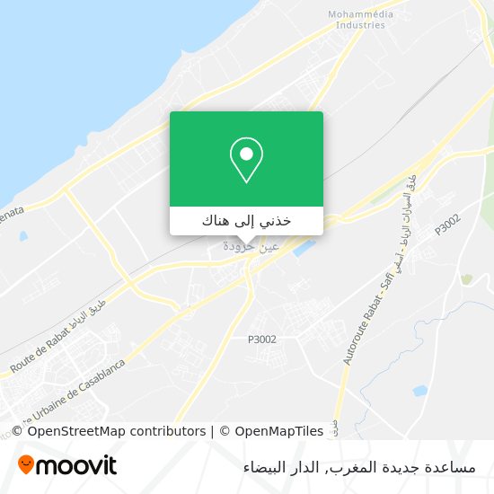 خريطة مساعدة جديدة المغرب