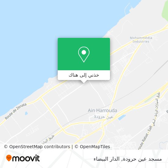 خريطة مسجد عين حرودة