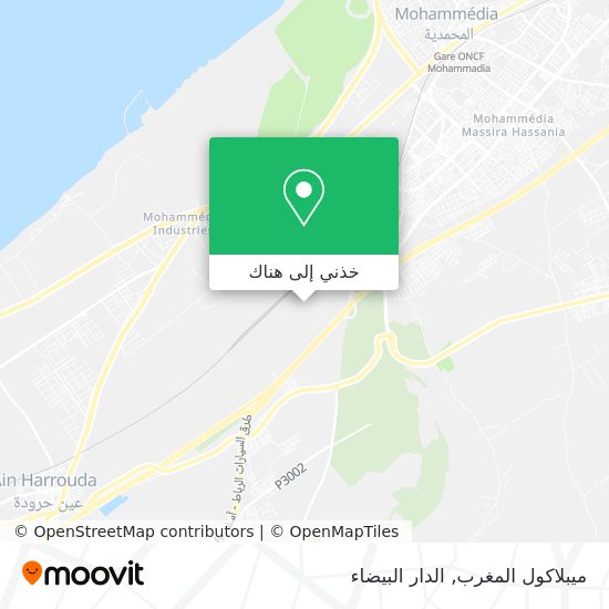 خريطة ميبلاكول المغرب