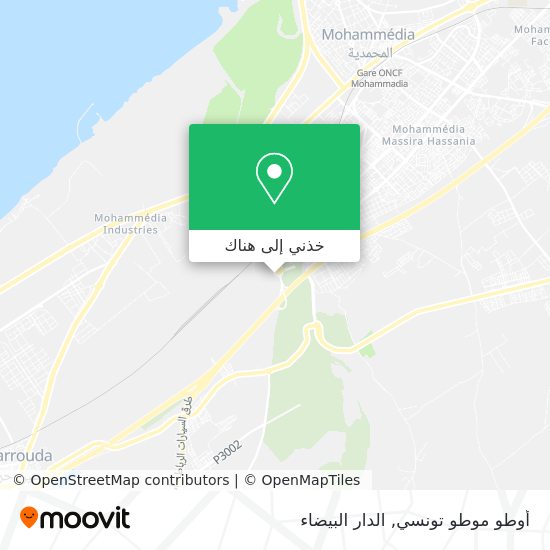 خريطة أوطو موطو تونسي