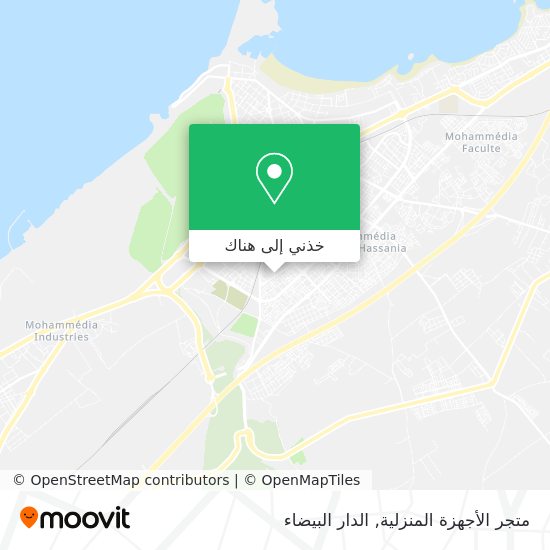 خريطة متجر الأجهزة المنزلية