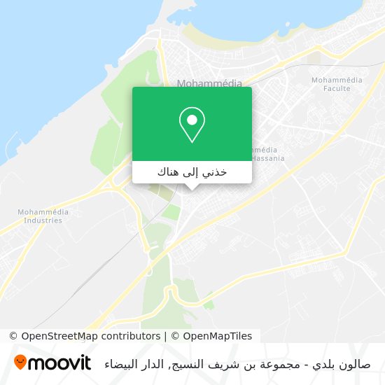 خريطة صالون بلدي - مجموعة بن شريف النسيج