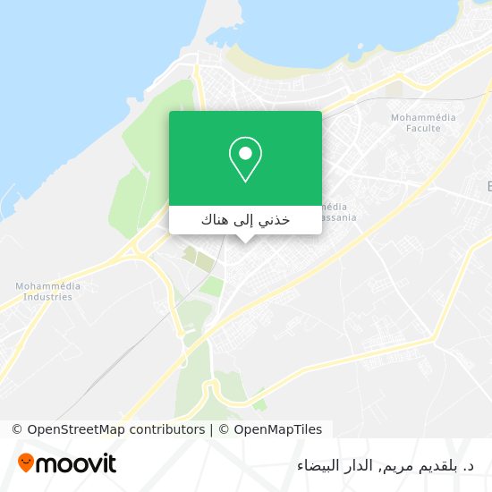 خريطة د. بلقديم مريم