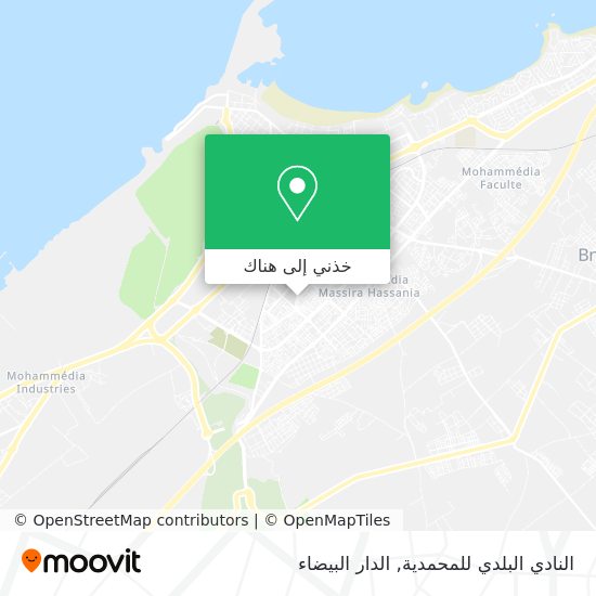 خريطة النادي البلدي للمحمدية
