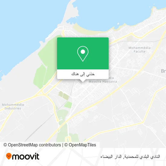 خريطة النادي البلدي للمحمدية