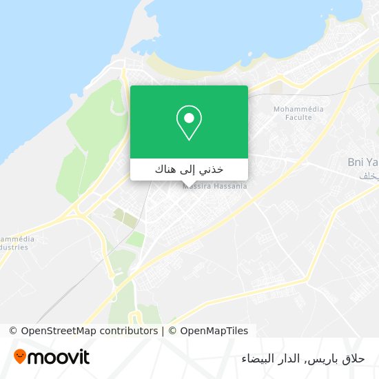 خريطة حلاق باريس