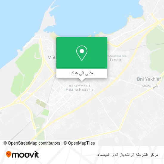 خريطة مركز الشرطة الراشدية