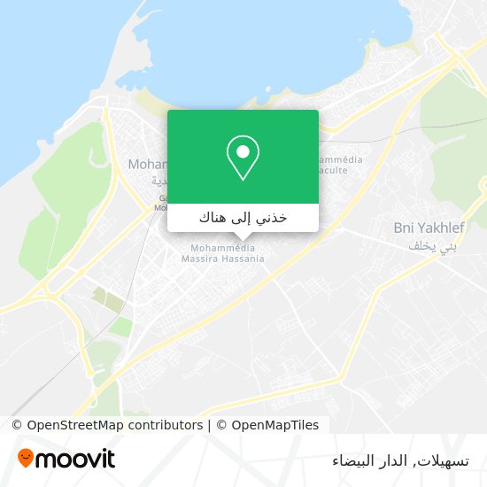 خريطة تسهيلات