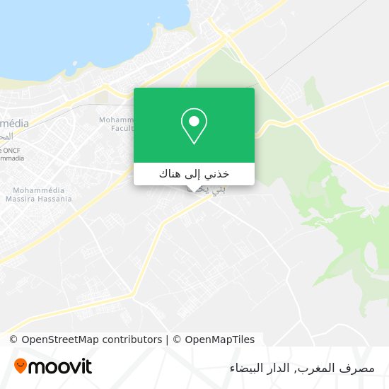 خريطة مصرف المغرب