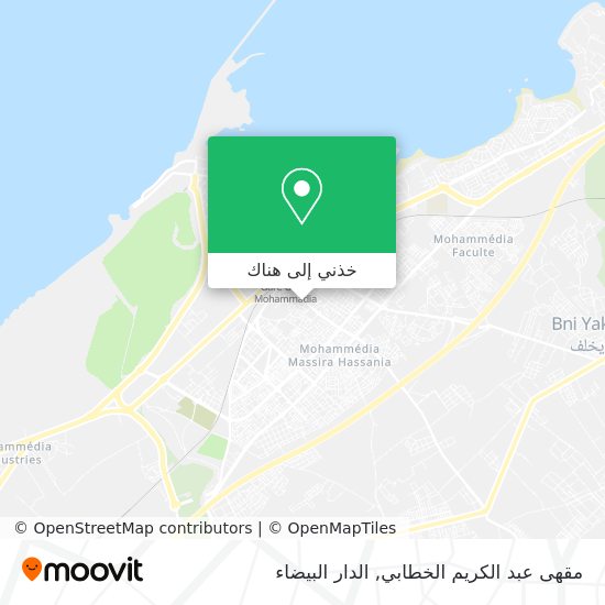 خريطة مقهى عبد الكريم الخطابي