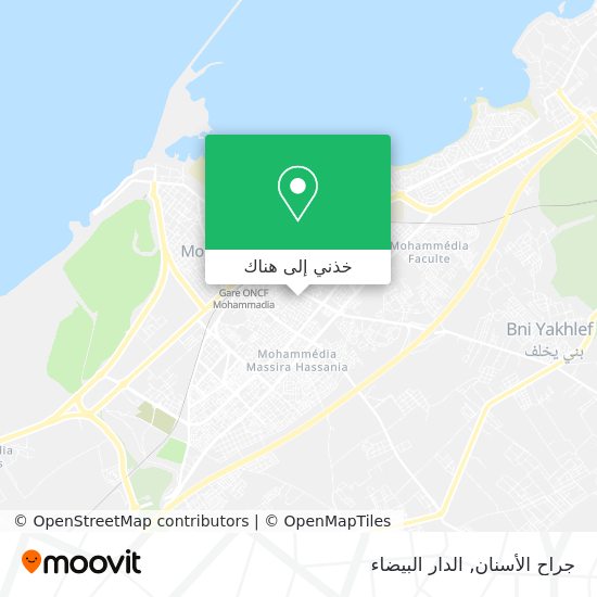 خريطة جراح الأسنان
