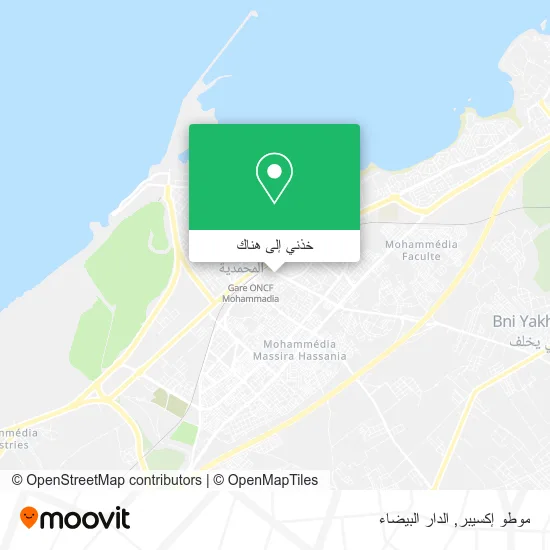 خريطة موطو إكسيبر