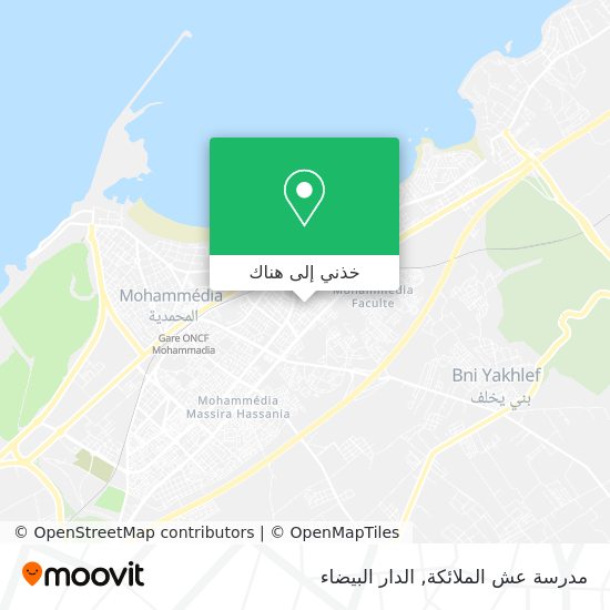 خريطة مدرسة عش الملائكة