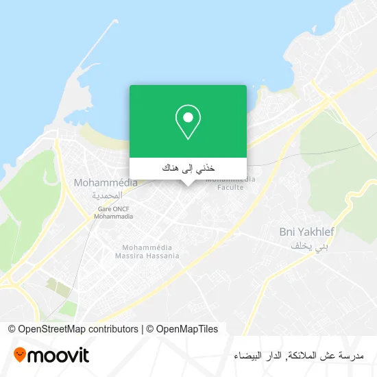 خريطة مدرسة عش الملائكة