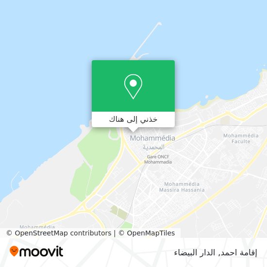 خريطة إقامة احمد