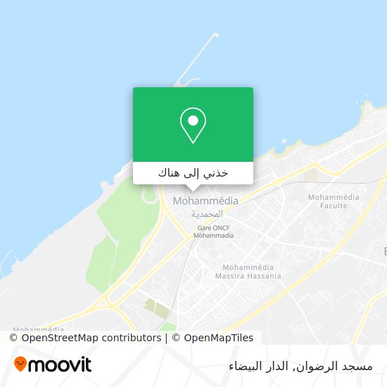 خريطة مسجد الرضوان