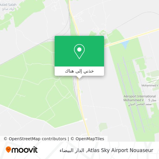 خريطة Atlas Sky Airport Nouaseur