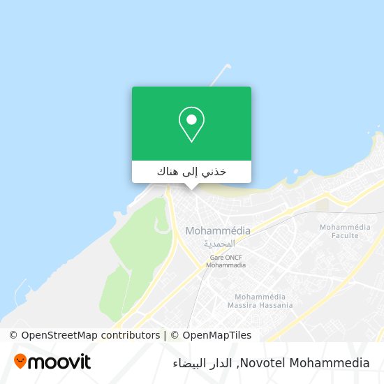 خريطة Novotel Mohammedia