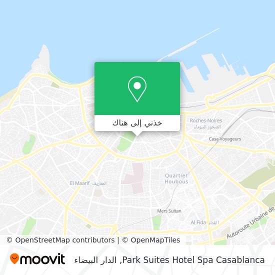 خريطة Park Suites Hotel Spa Casablanca