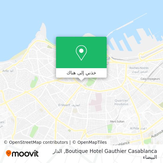 خريطة Boutique Hotel Gauthier Casablanca