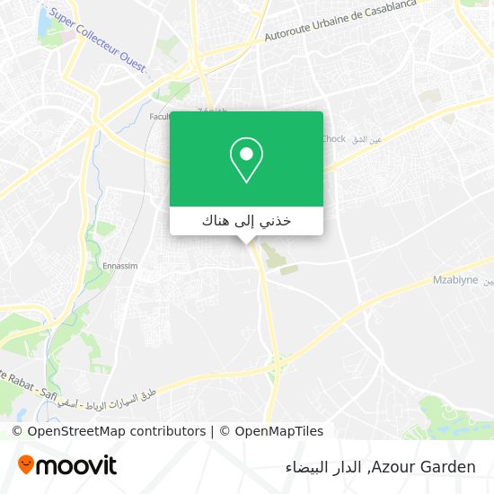 خريطة Azour Garden