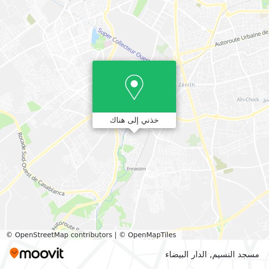 خريطة مسجد النسيم