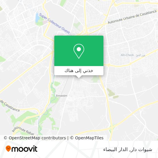 خريطة شيوات دار