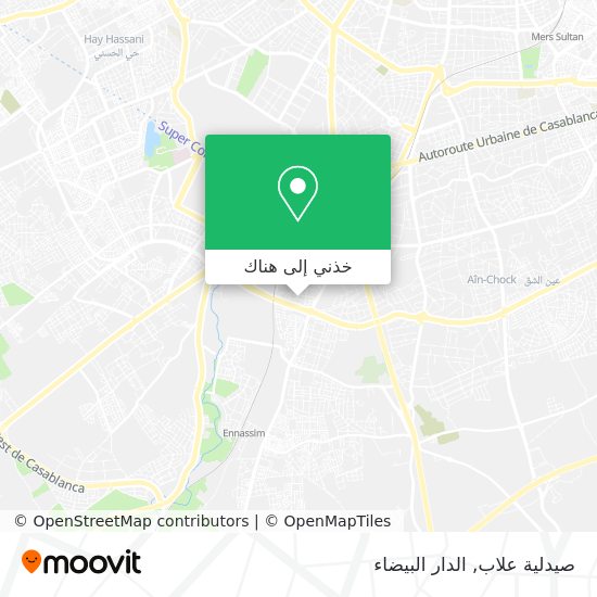 خريطة صيدلية علاب