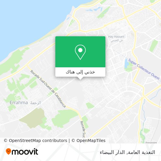 خريطة التغذية العامة