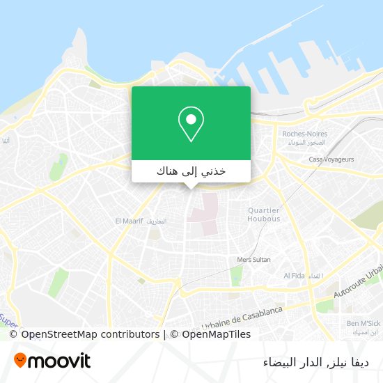 خريطة ديفا نيلز