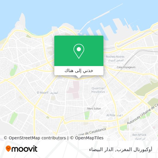 خريطة أوكبورتال المغرب