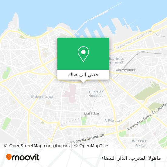 خريطة ماهولا المغرب