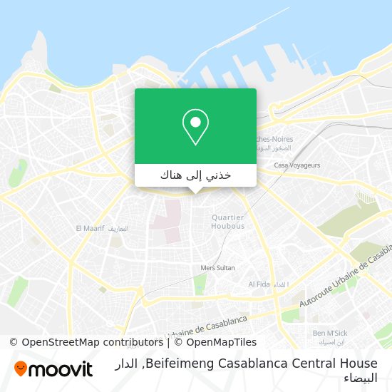 خريطة Beifeimeng Casablanca Central House