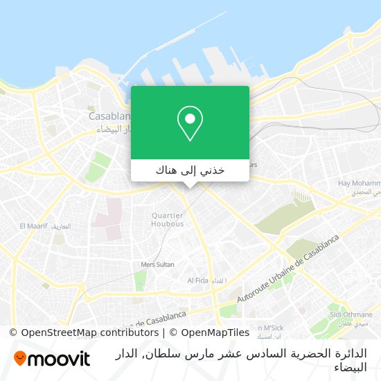 خريطة الدائرة الحضرية السادس عشر مارس سلطان