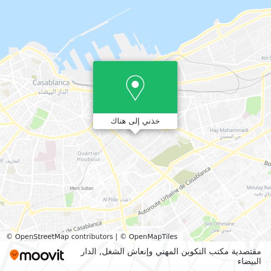 خريطة مقتصدية مكتب التكوين المهني وإنعاش الشغل