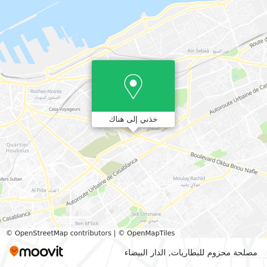 خريطة مصلحة محزوم للبطاريات