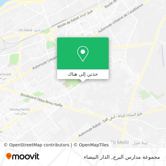 خريطة مجموعة مدارس البرج