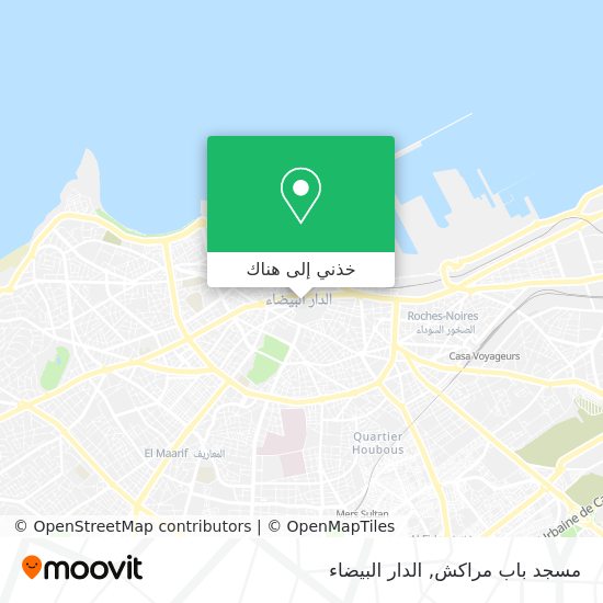 خريطة مسجد باب مراكش