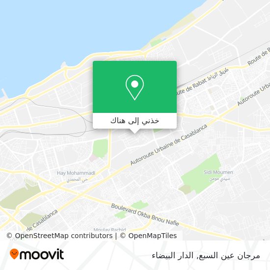 خريطة مرجان عين السبع