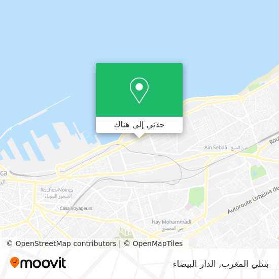 خريطة بنتلي المغرب