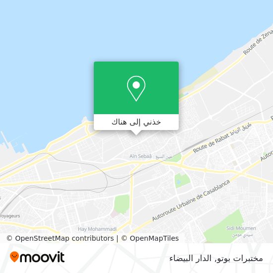 خريطة مختبرات بوتو
