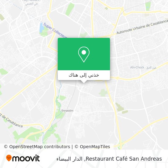 خريطة Restaurant Café San Andreas