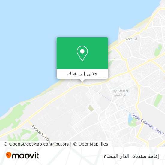 خريطة إقامة سندباد