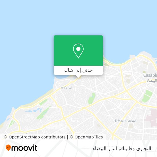 خريطة التجاري وفا بنك