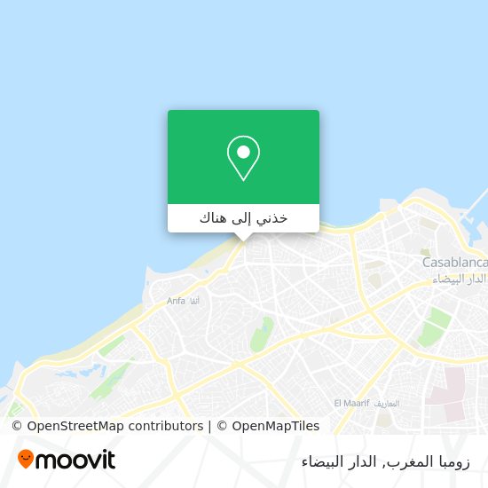 خريطة زومبا المغرب