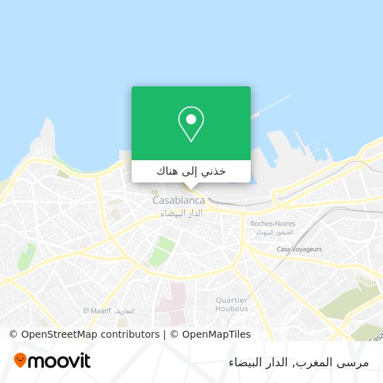 خريطة مرسى المغرب